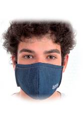 Masque Hygiénique Jeans Sombre Garçon 3 Filtres Kamabu 81008