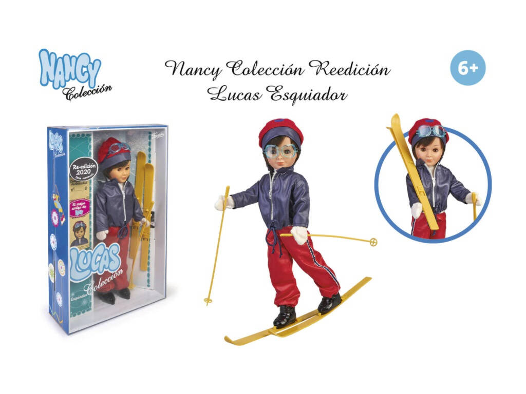 Nancy Collezione Riedizione Lucas Sciatore Famosa 700015969