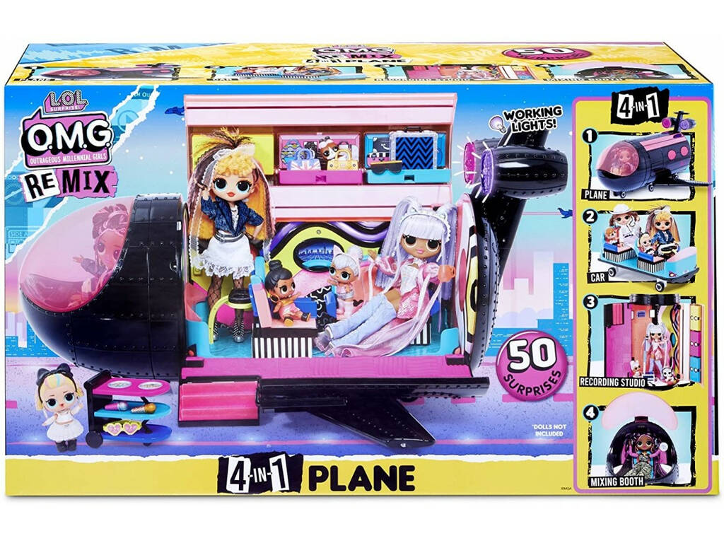 LOL Surprise Omg Fashion Série Remix L'Avion Giochi Preziosi LLX03000