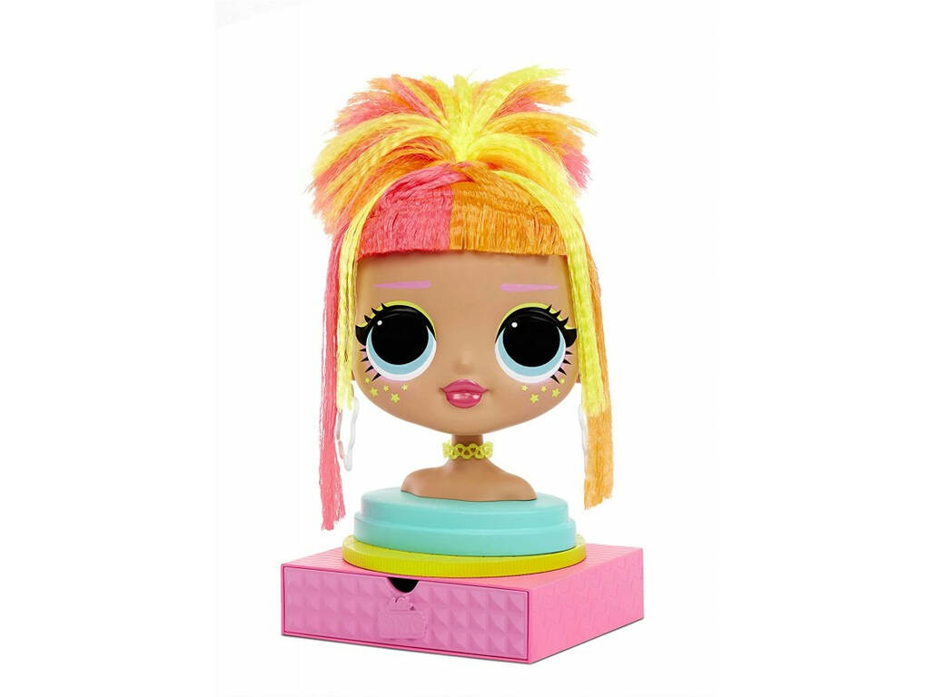 LOL Surprise Omg Styling Head Neonlicious Giochi Preziosi LLUB1000