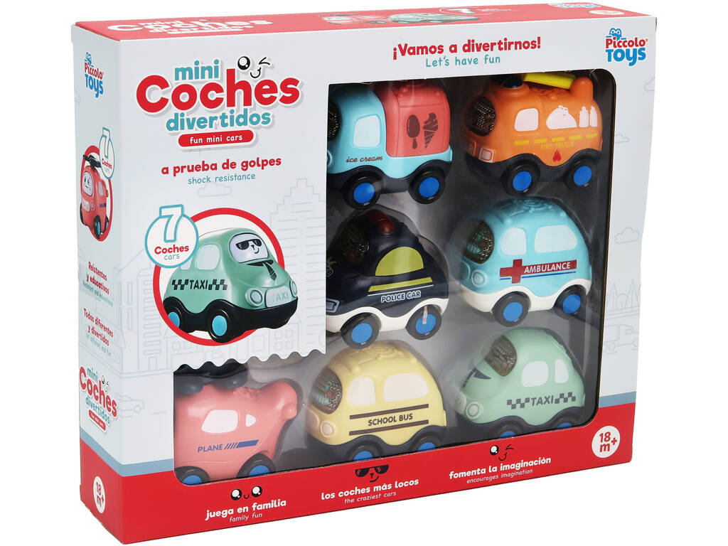 Mini Voitures Amusants 7 Pièces