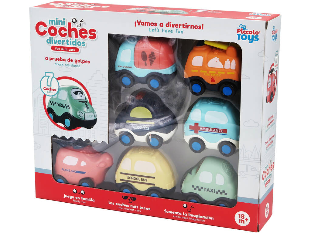 Mini Voitures Amusants 7 Pièces