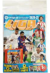 La Liga Est 20-21 Pack Album con 8 Bustine Panini