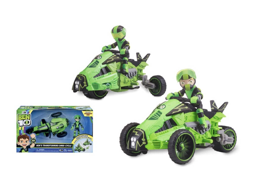 Ben 10 Véhicule Omnitrix Avec Figurine Exclusive Famosa BEN48000
