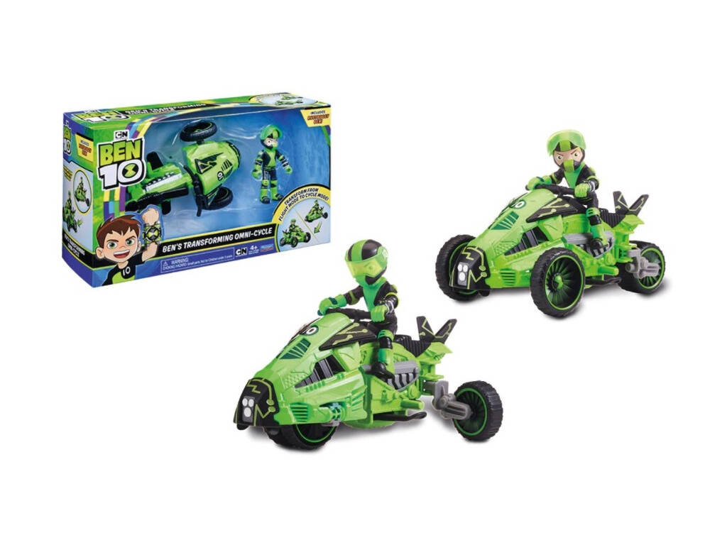 Ben 10 Véhicule Omnitrix Avec Figurine Exclusive Famosa BEN48000