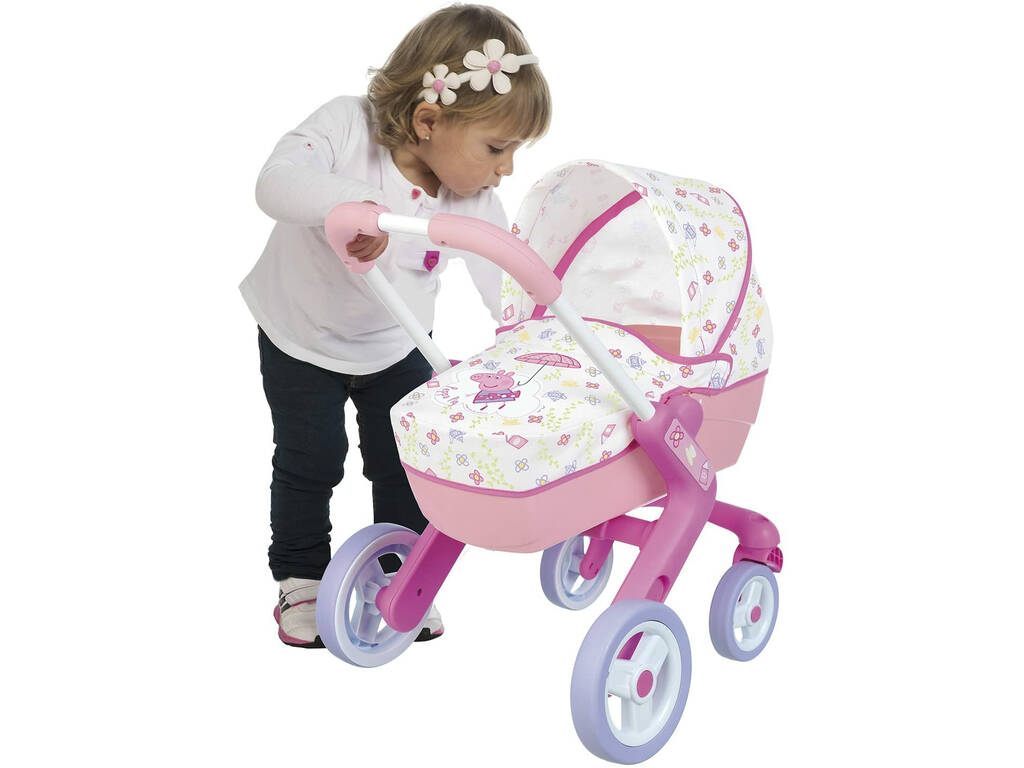 Poussette Pop Pram Peppa Pig Smoby 251306