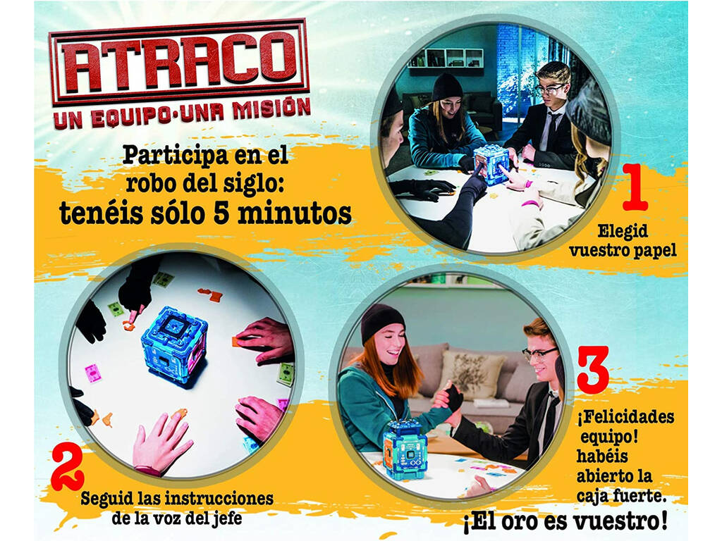 Atraco Un Equipo, Una Misión Educa 18865