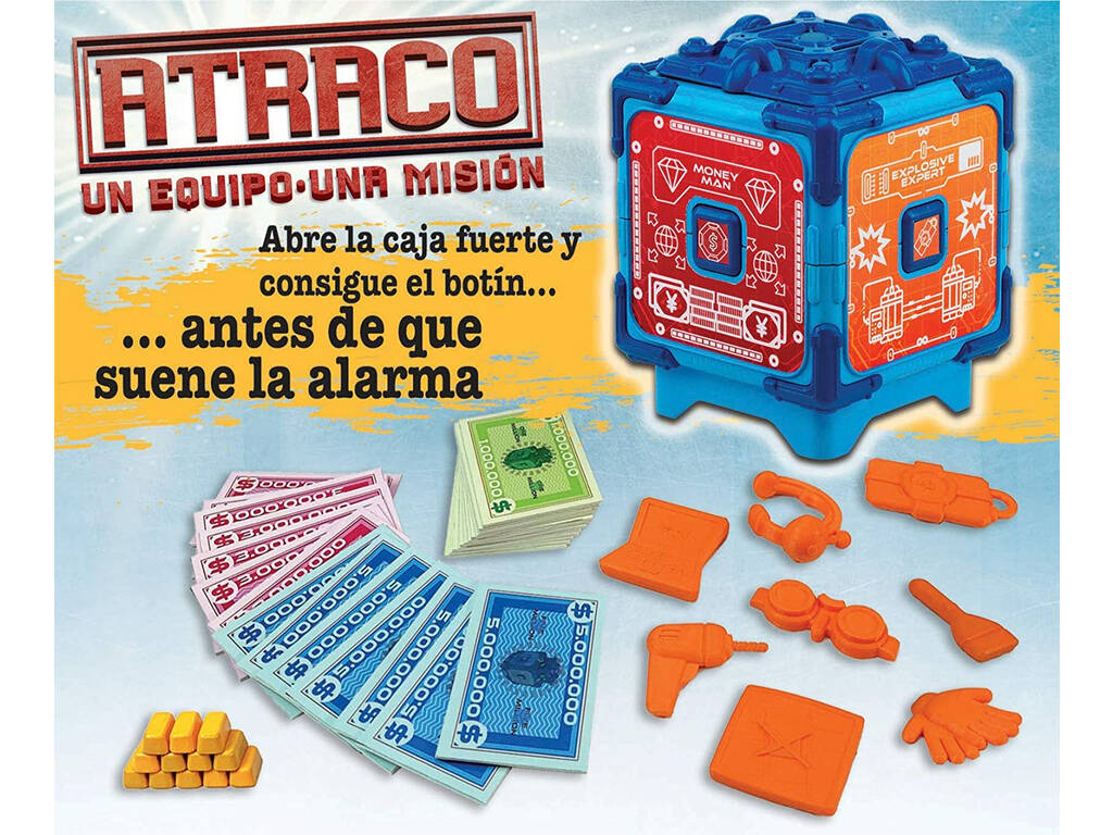 Atraco Un Equipo, Una Misión Educa 18865