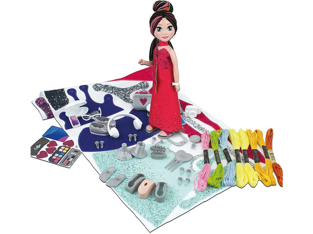 My Model Doll Design Glam Chic Educa 18367