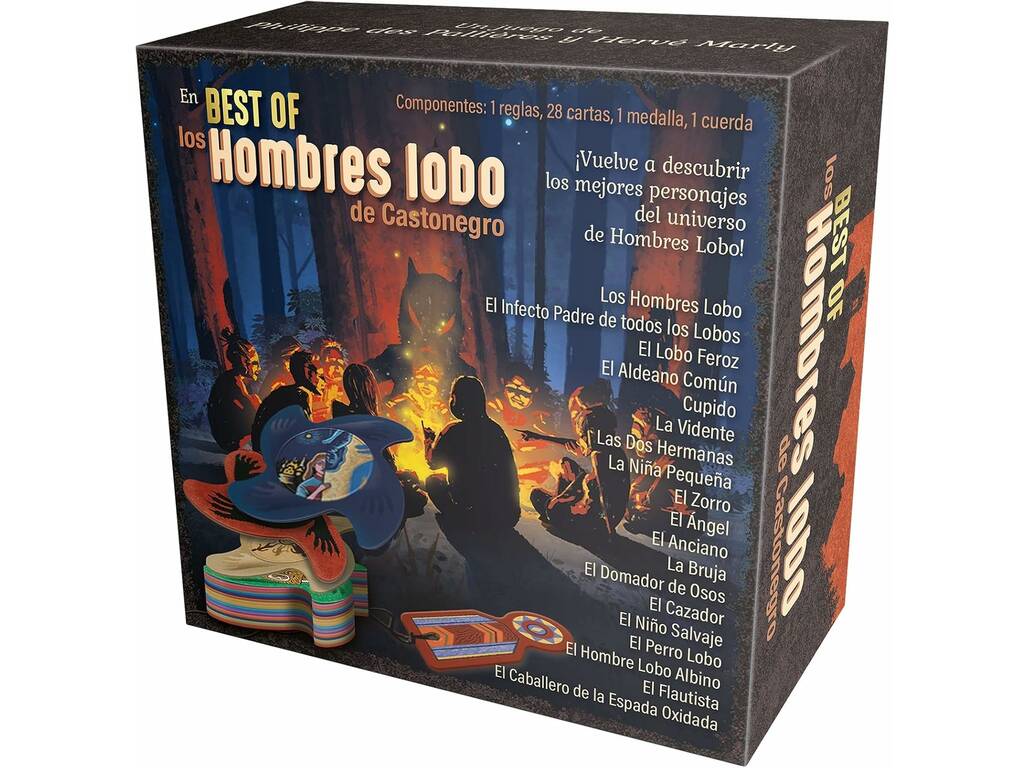 Les Loups-garous de Thiercelieux Best Of Asmodee LOBO6ES