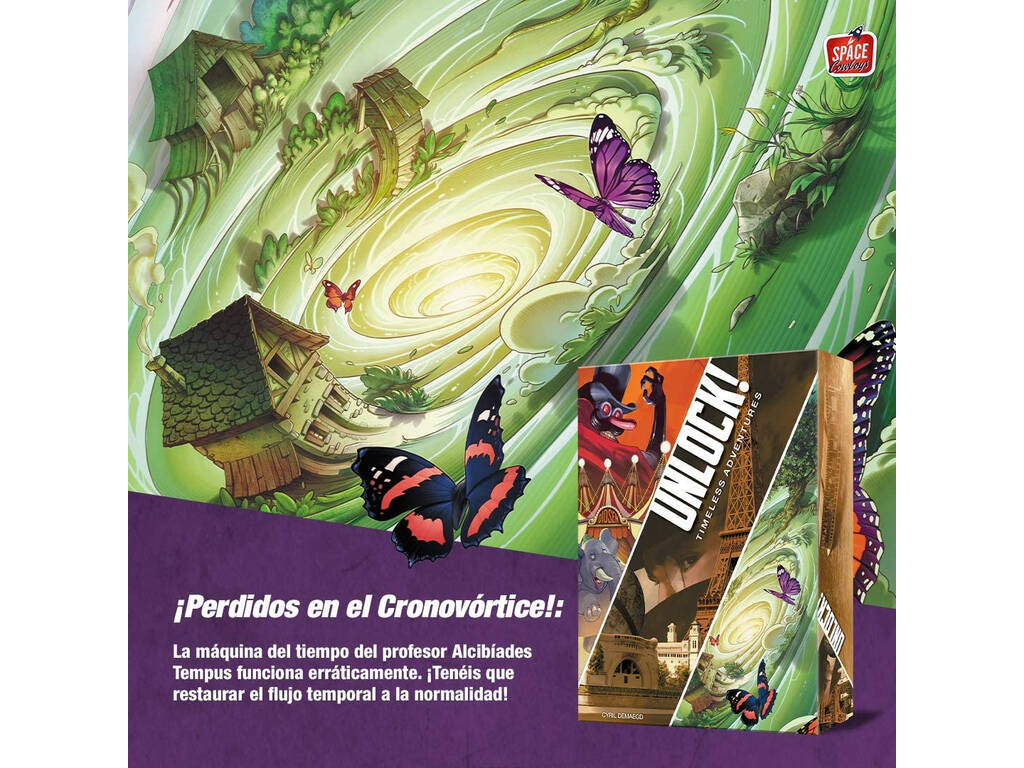 Unlock! Timeless Adventures Asmodee SCUNL06ES