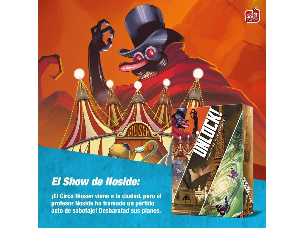 Unlock! Timeless Adventures Asmodee SCUNL06ES