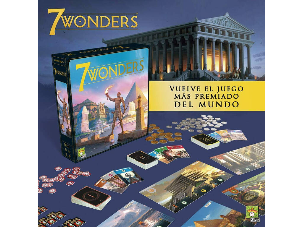 7 Wonders Asmodee SEV-SP02