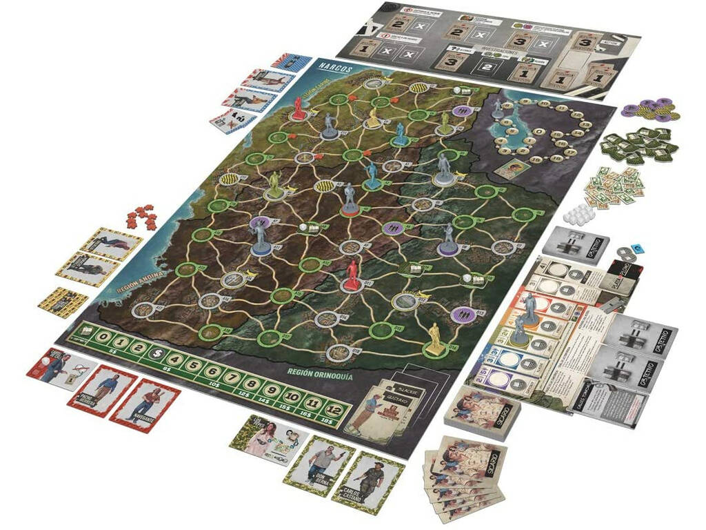 Narcos Il Gioco da Tavolo Asmodee EECMNA01