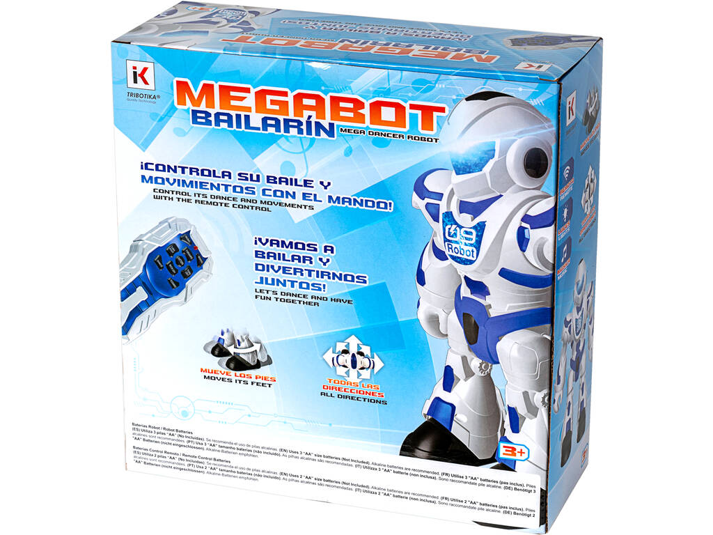 Megabot Danseur Radio Contrôle avec des Lumières et des Sons