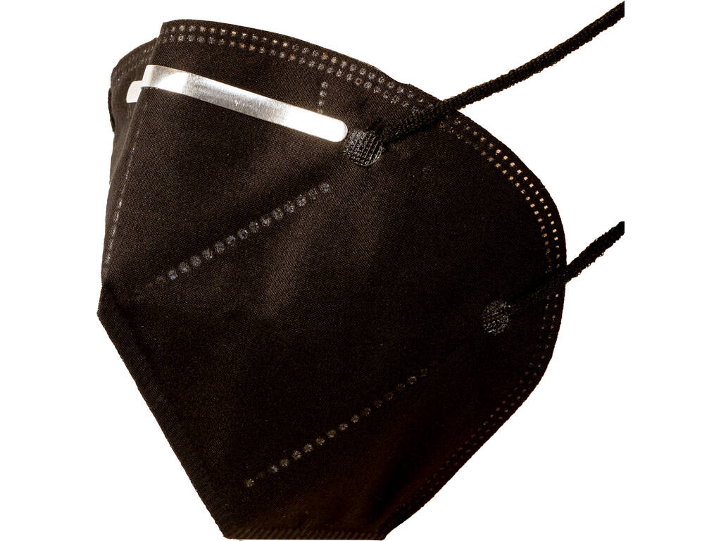 Masque Noir Drapeau Espagnol Adulte Kamabu 2