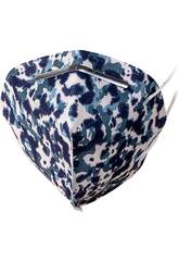 Masque avec Motif Camouflage Nuances de Bleu Adulte Kamabu 9