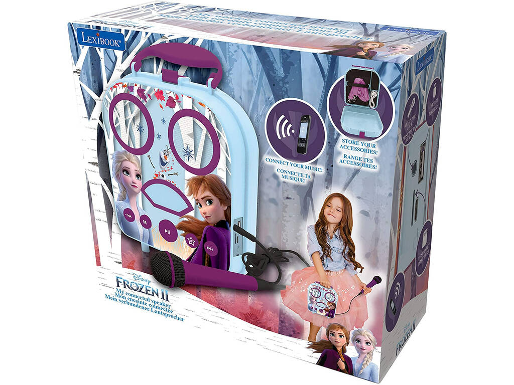 Frozen Altavoce Karaoke Bluetooth