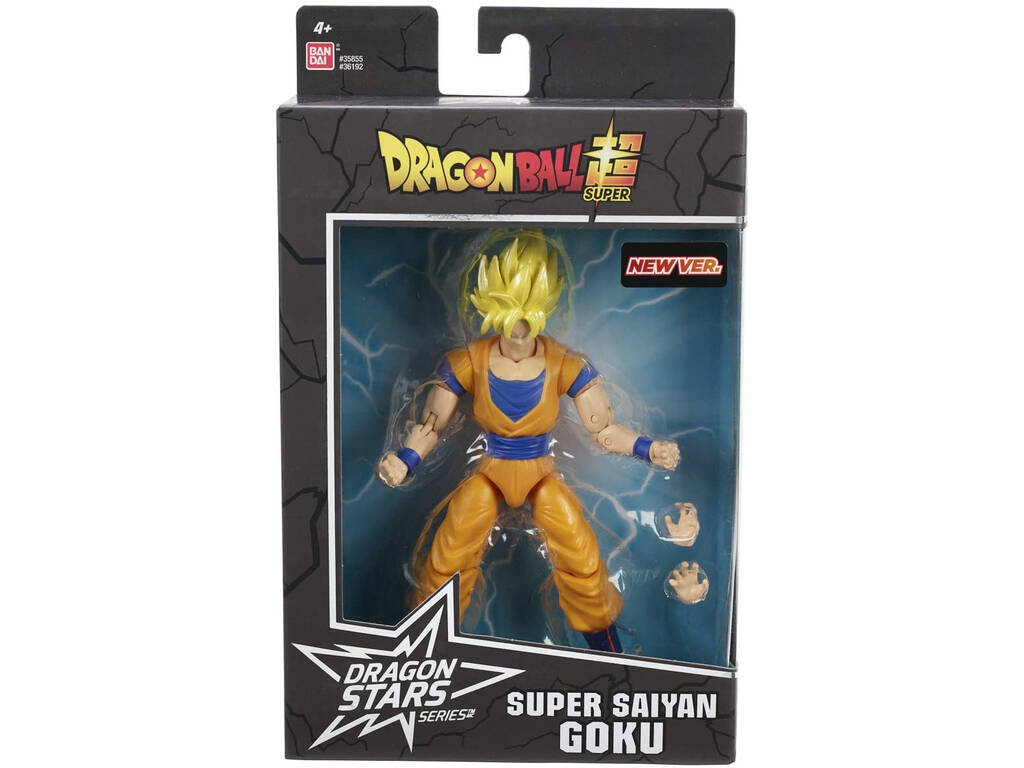Dragon Ball Super Figurine Deluxe Goku Super Saiyan Nouvelle Version Bandai 36192