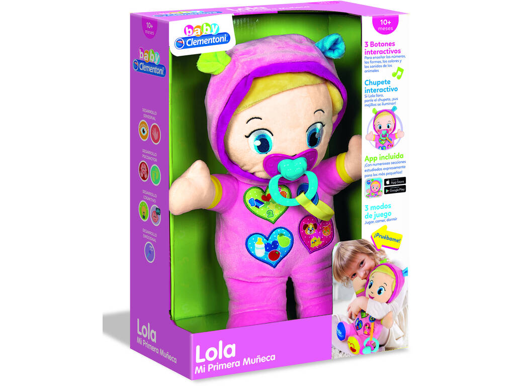 Minha Primeira Boneca Lola Clementoni 55390