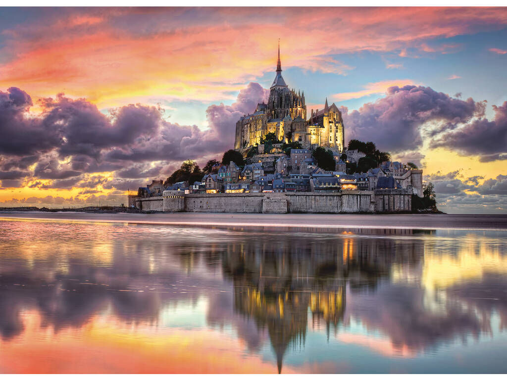 Puzzle 1000 Le Magnifique Mont Saint Michel Clementoni 39367