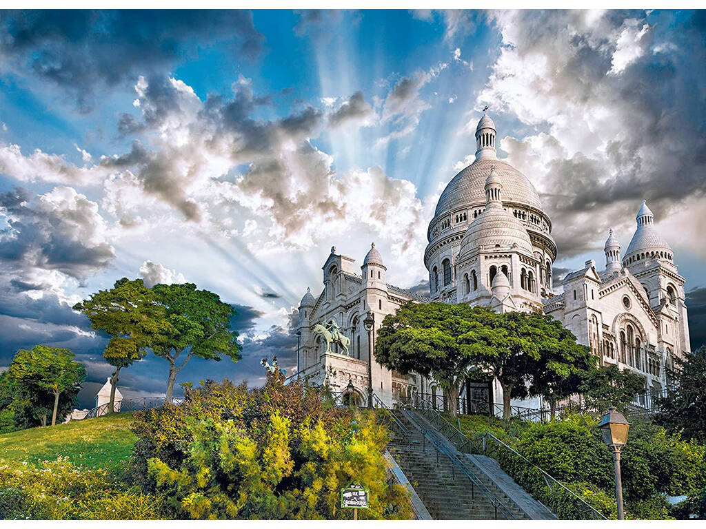 Puzzle 1000 Montmartre Clementoni 39383