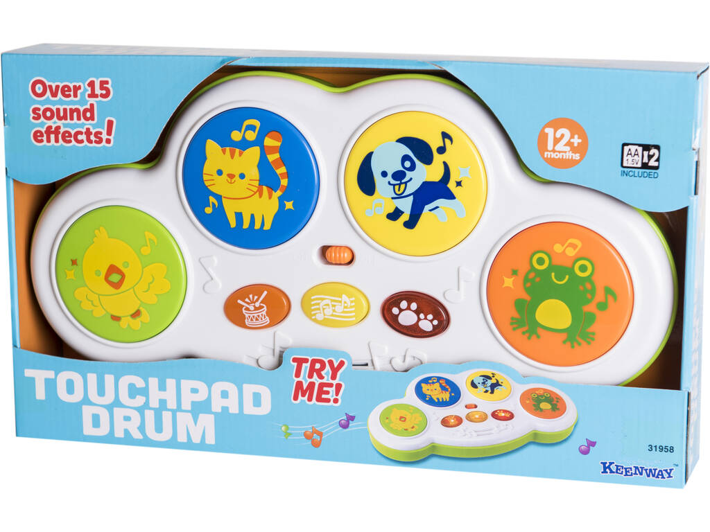 Mini Batería Interactiva Animaizinhos