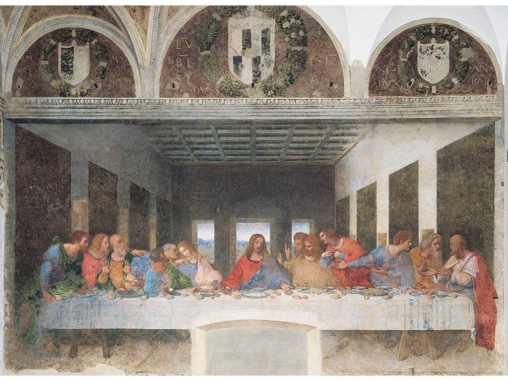 Puzzle 1.000 Leonardo Da Vinci: L'Ultima Cena di Clementoni 31447