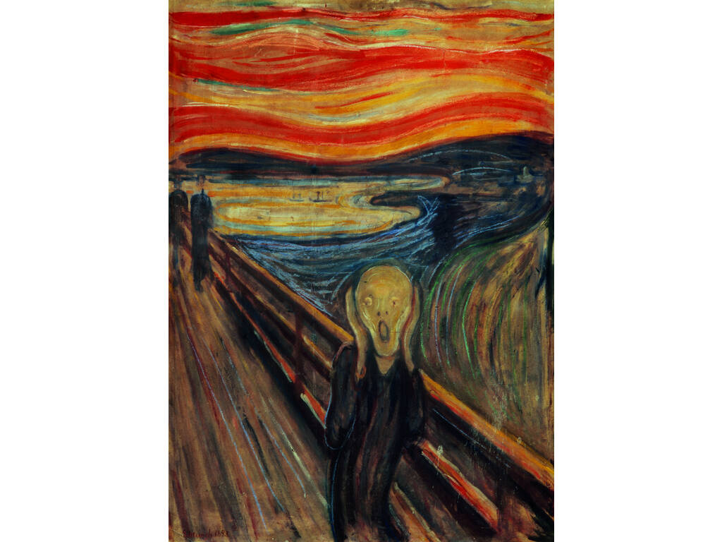 Puzzle 1000 Munch: Le Cri Clementoni 39377