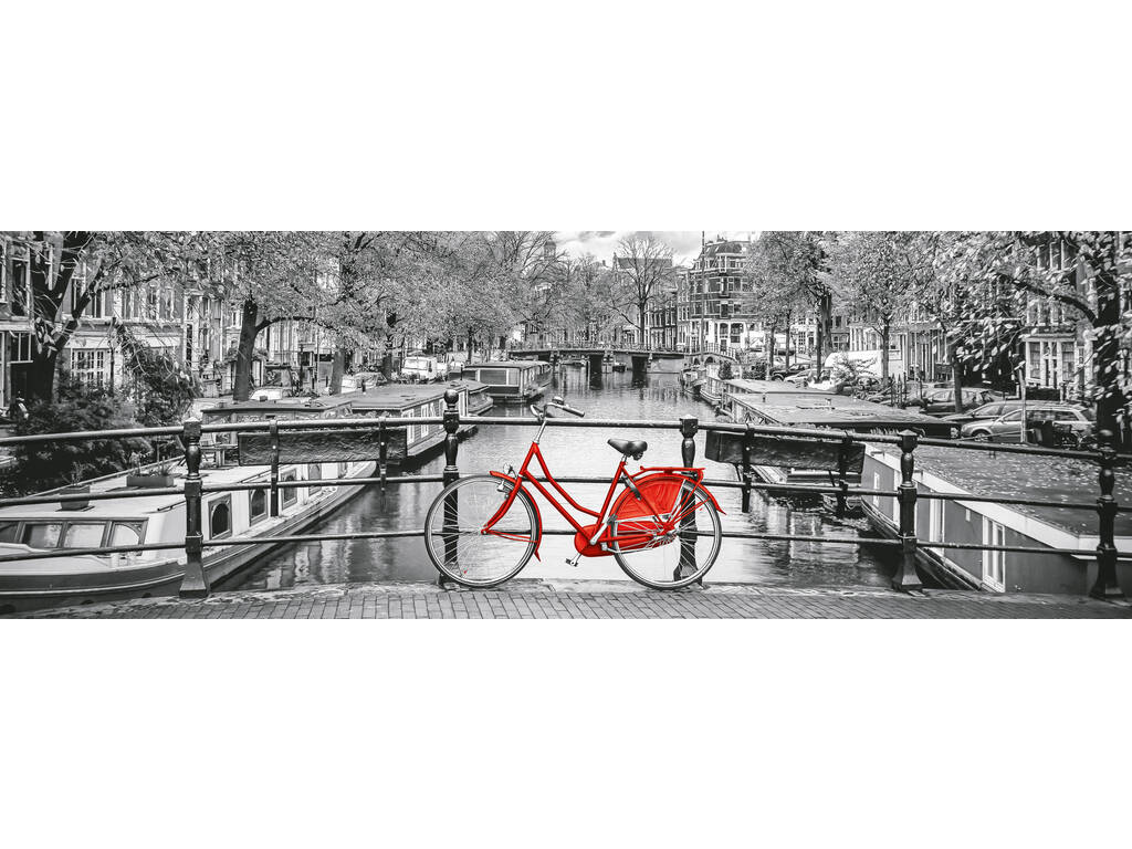 Puzzle 1000 Amsterdam Bicicletta Clementoni 39440