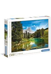 Casse-tête 1500 Le lac bleu Clementoni 31680