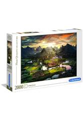 Puzzle 2000 Vue de la Chine Clementoni 32564