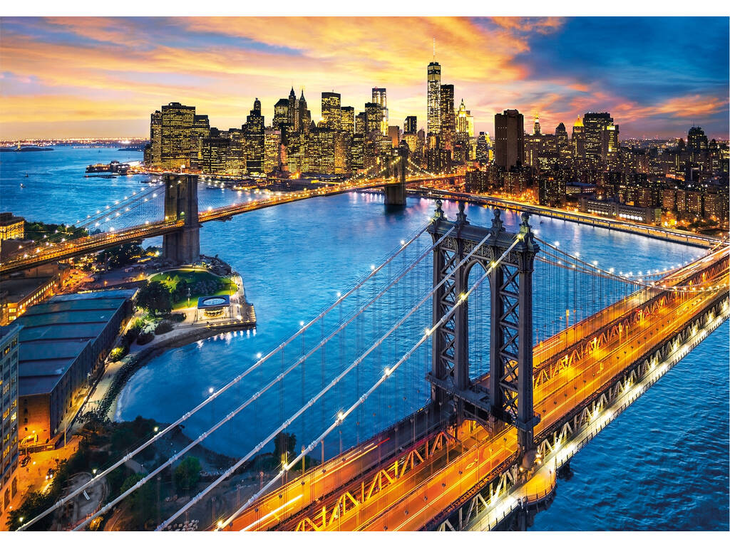 Puzzle 3000 New York Clementoni 33546