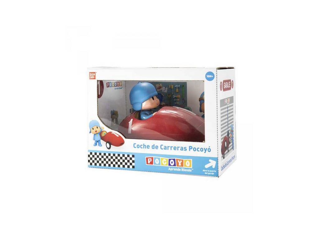 Pocoyo Voiture de Course Bandai TO77400