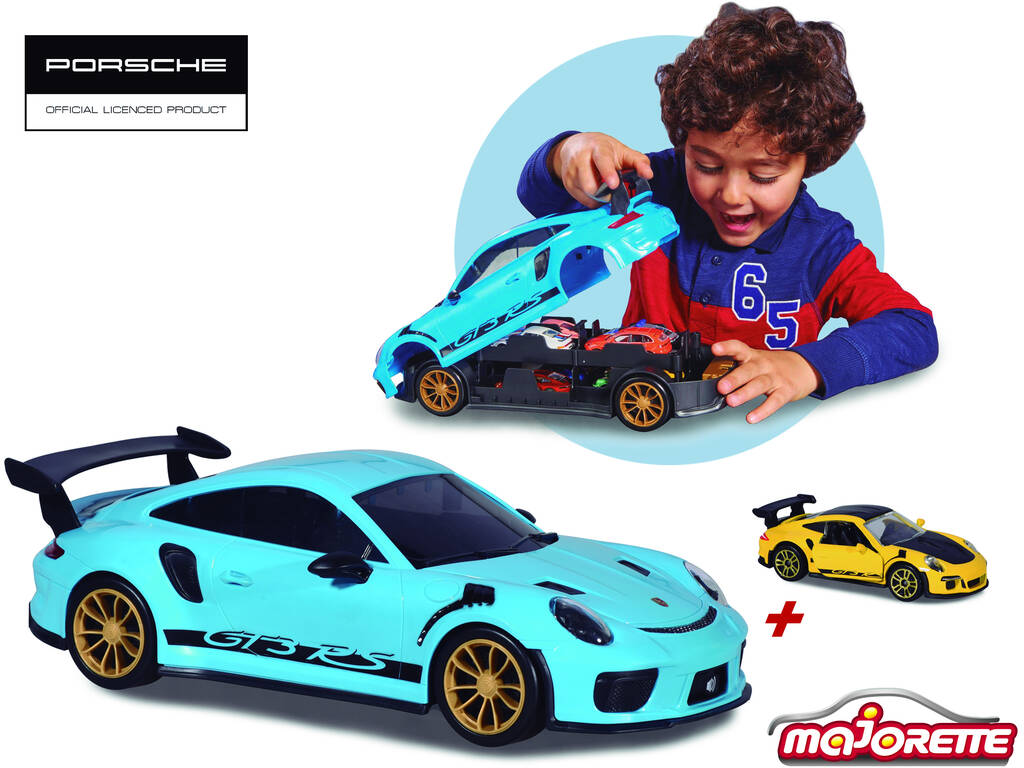 Majorette Porsche Carry Car + 1 Voiture Simba 212058194