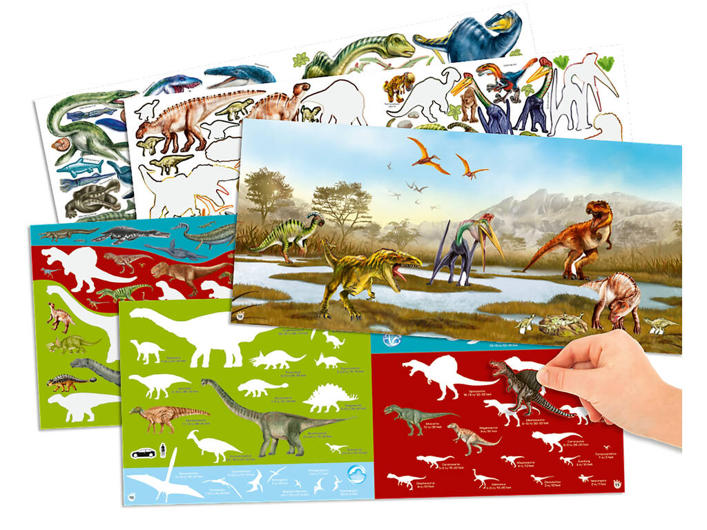 Dino World Sticker Fun 11160