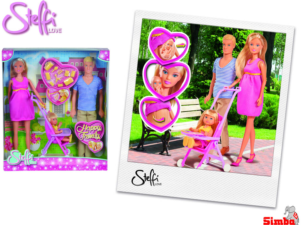 Steffi Love Famille Heureuse Simba 5733200
