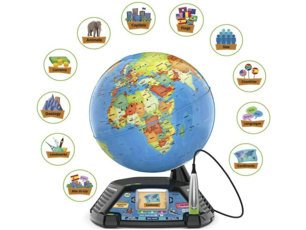 Mappamondo Multimedia Leap Frog Cefa Toys 724