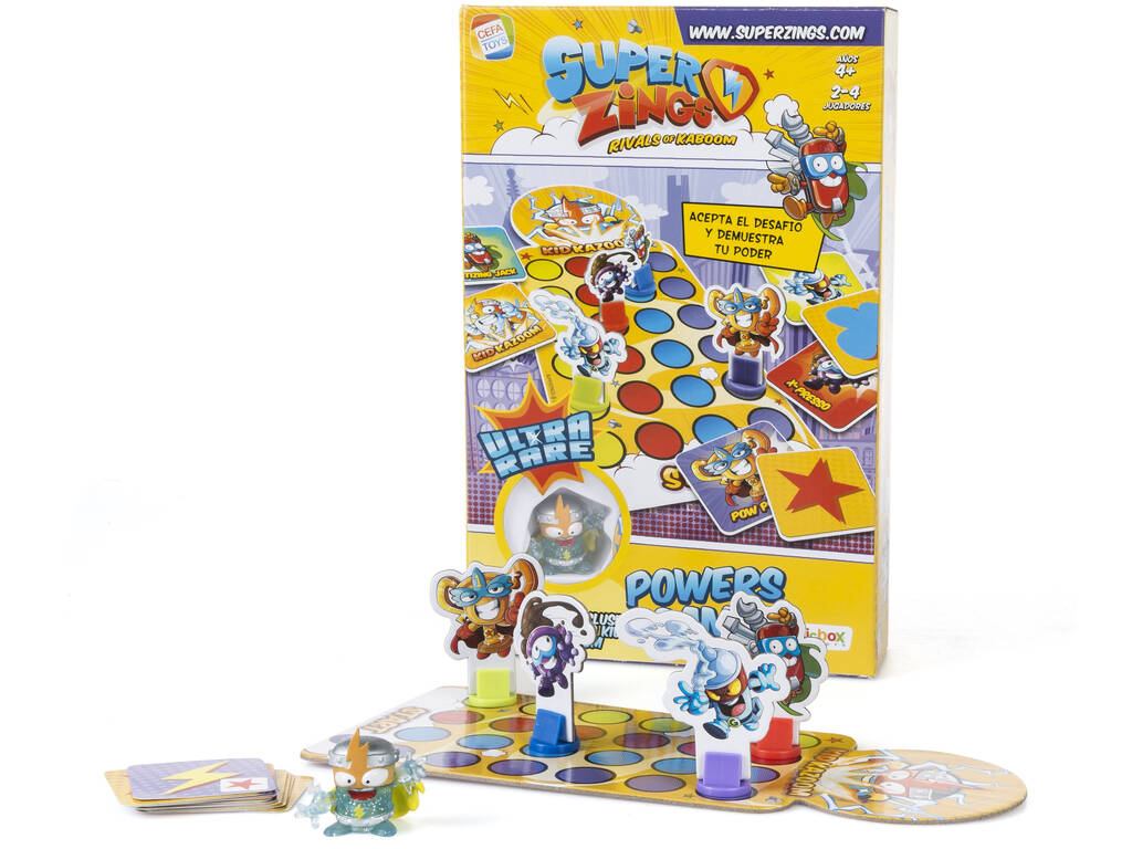 Superzings Powers Kid Kazoom gioco Cefa Toys 21652