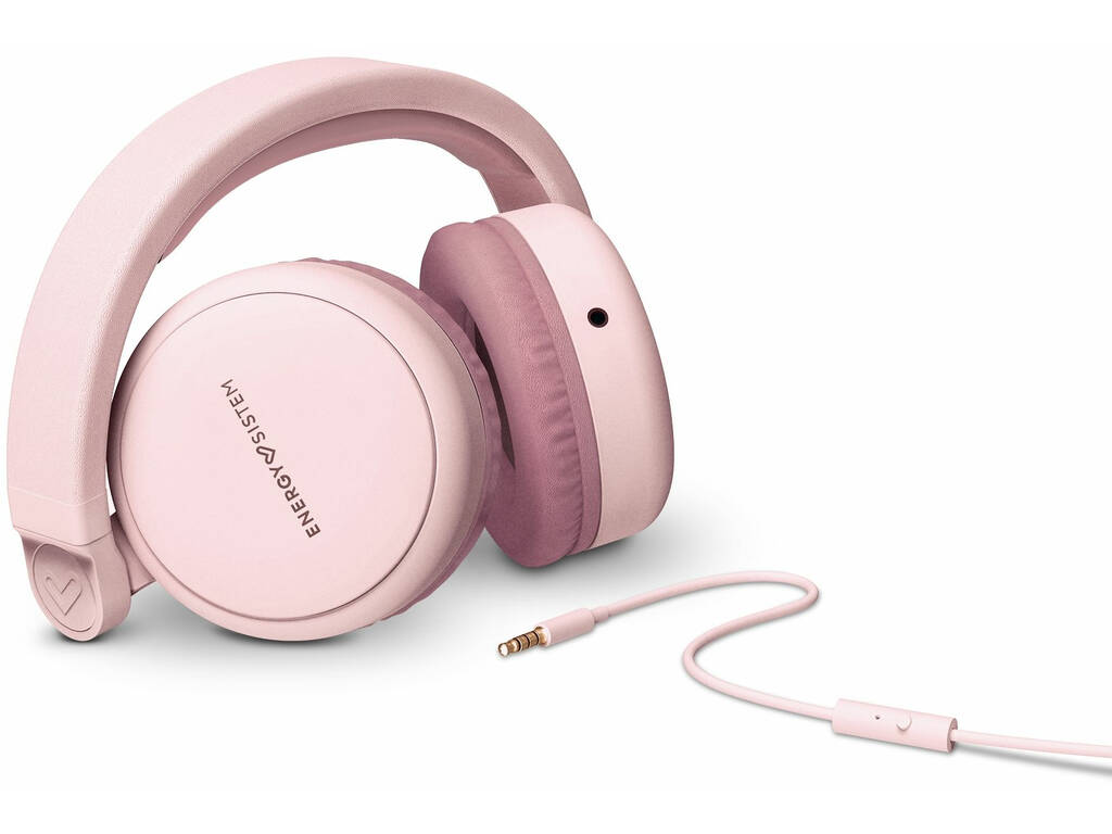 Écouteurs Headphones Style 1 Talk Pure Pink Energy Sistem 44884