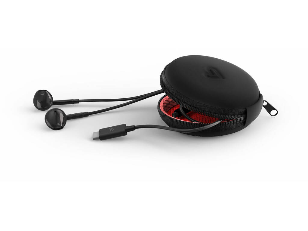 Auscultadores Earphones Smart 2 Type C Black Energy Sistem 44898