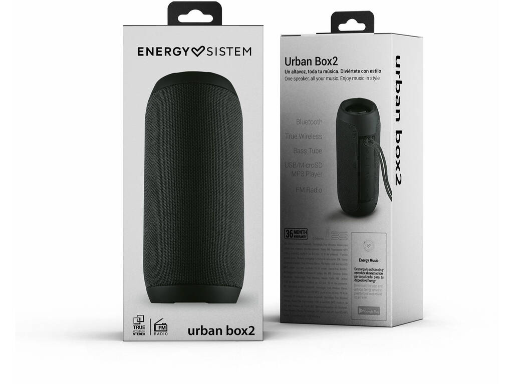 Altifalante Portátil Urban Box 2 Onyx Energy Sistem 44932