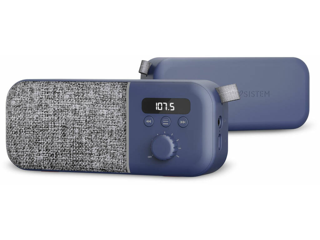Radio Portatile Fabric Box Radio Navy Energy Sistem 44995