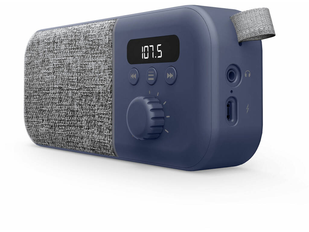 Radio Portatile Fabric Box Radio Navy Energy Sistem 44995