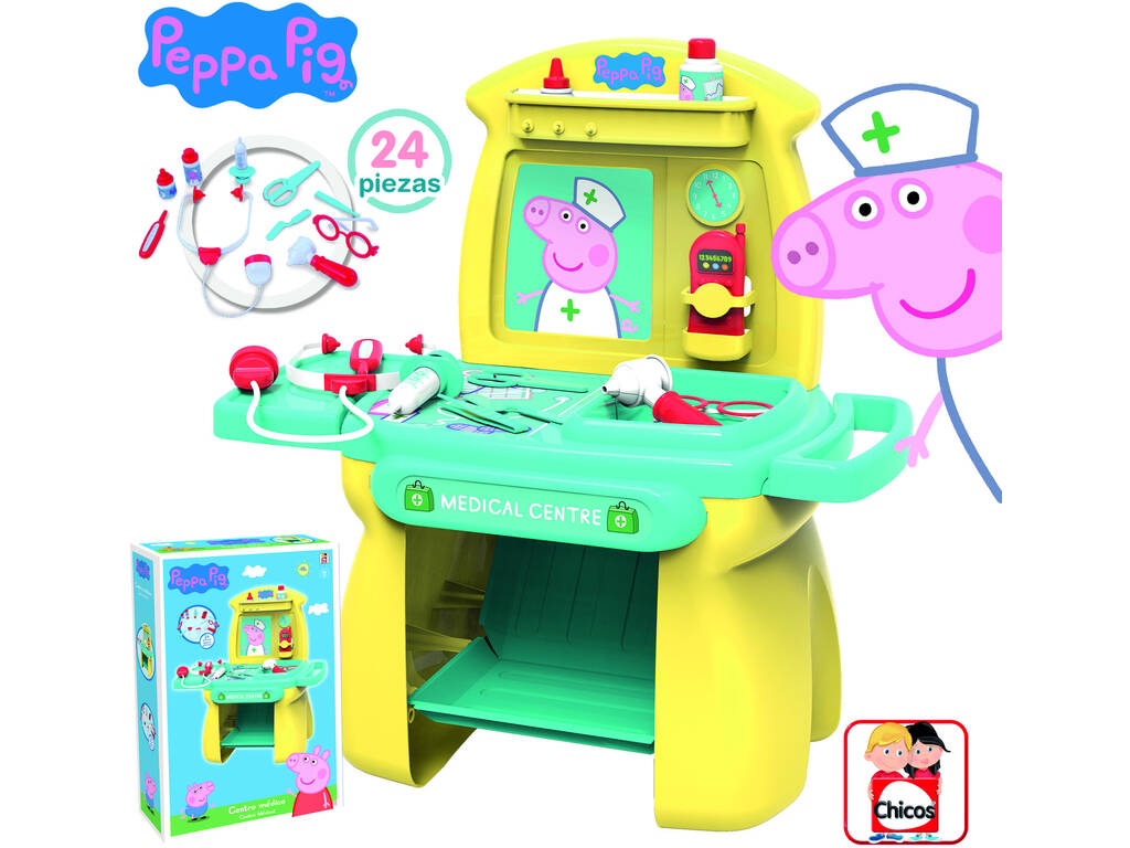 Peppa Pig Centro Medico Fábrica de Juguetes 84503