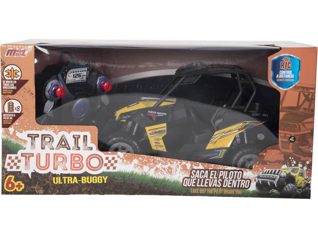 Télécommande 1:12 Voiture Cross Country Jaune