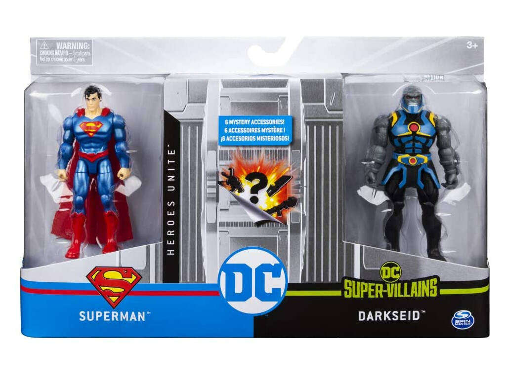Dc Figure 10 cm. Pack Di Lotta Spin Master 61926872