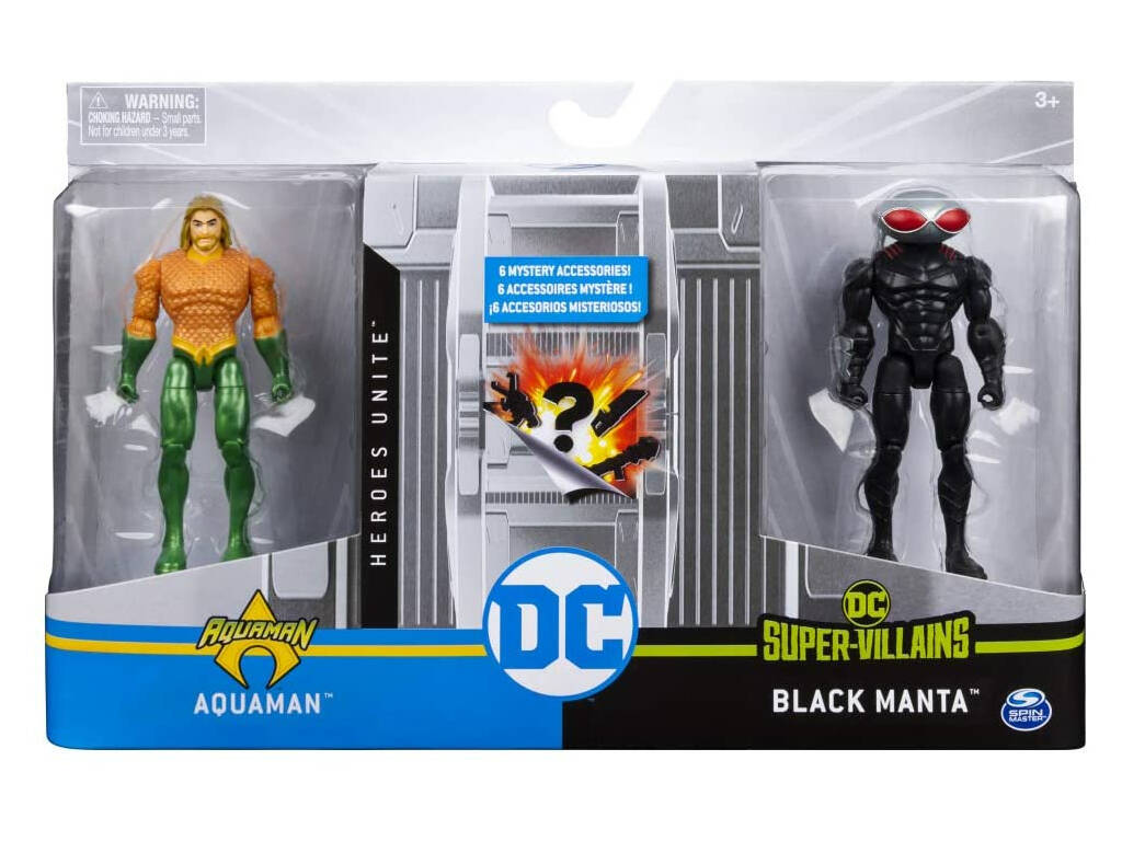 Dc Figure 10 cm. Pack Di Lotta Spin Master 61926872