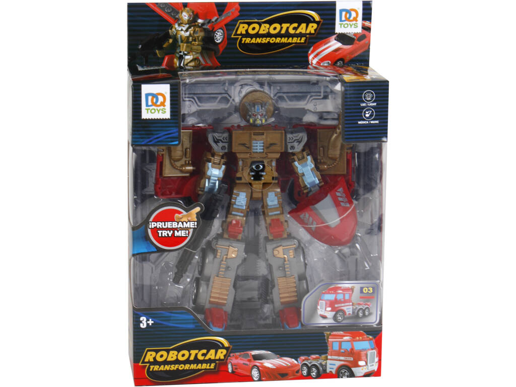 Camion Robot Convertibile Rosso