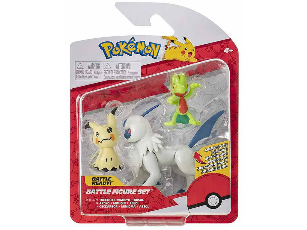 Pokémon Multipack 3 Figurines Bizak 63227225